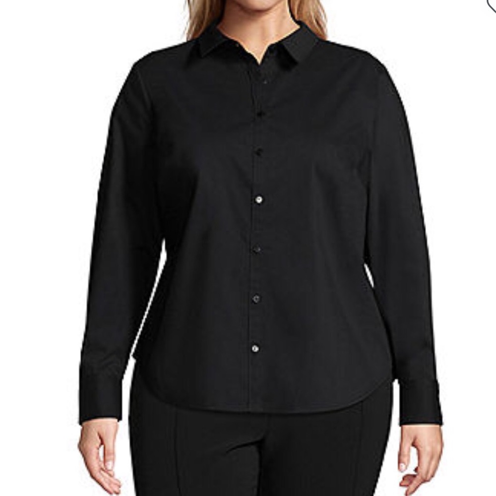 Woman’s black blouse